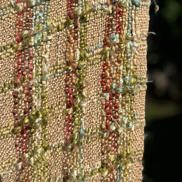 Target @Home Neutral Woven Throw – Boho Farmhouse Fringe Blanket Cottagecore - Picture 3 of 6